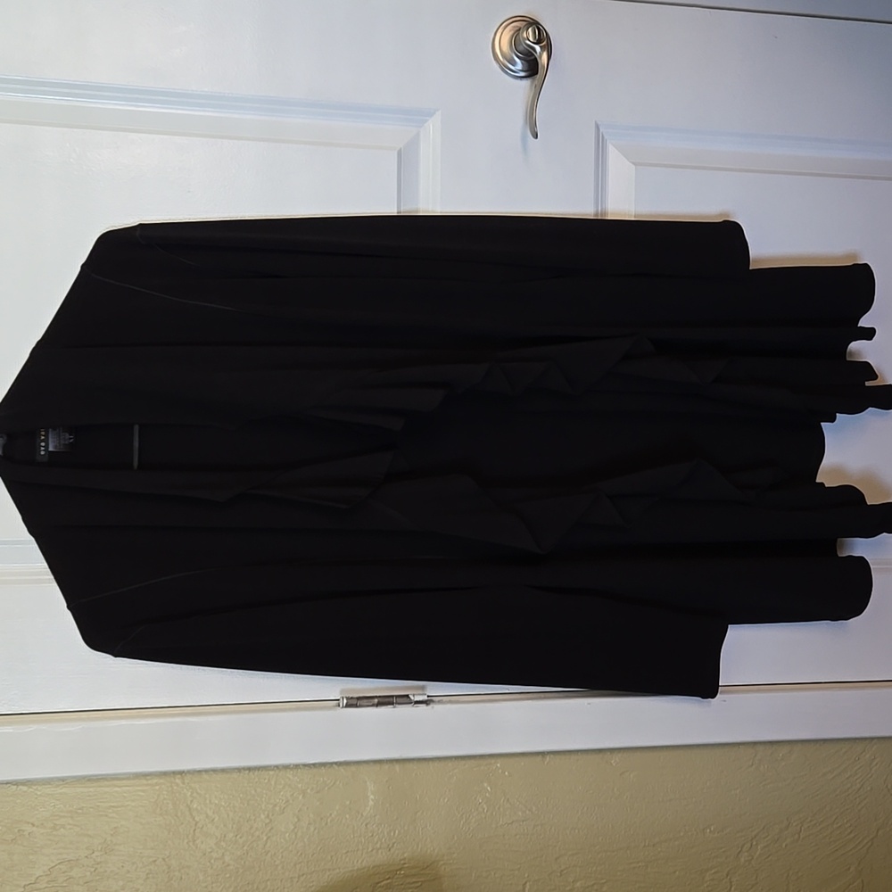 Eva Varro high low swing cardigan xl